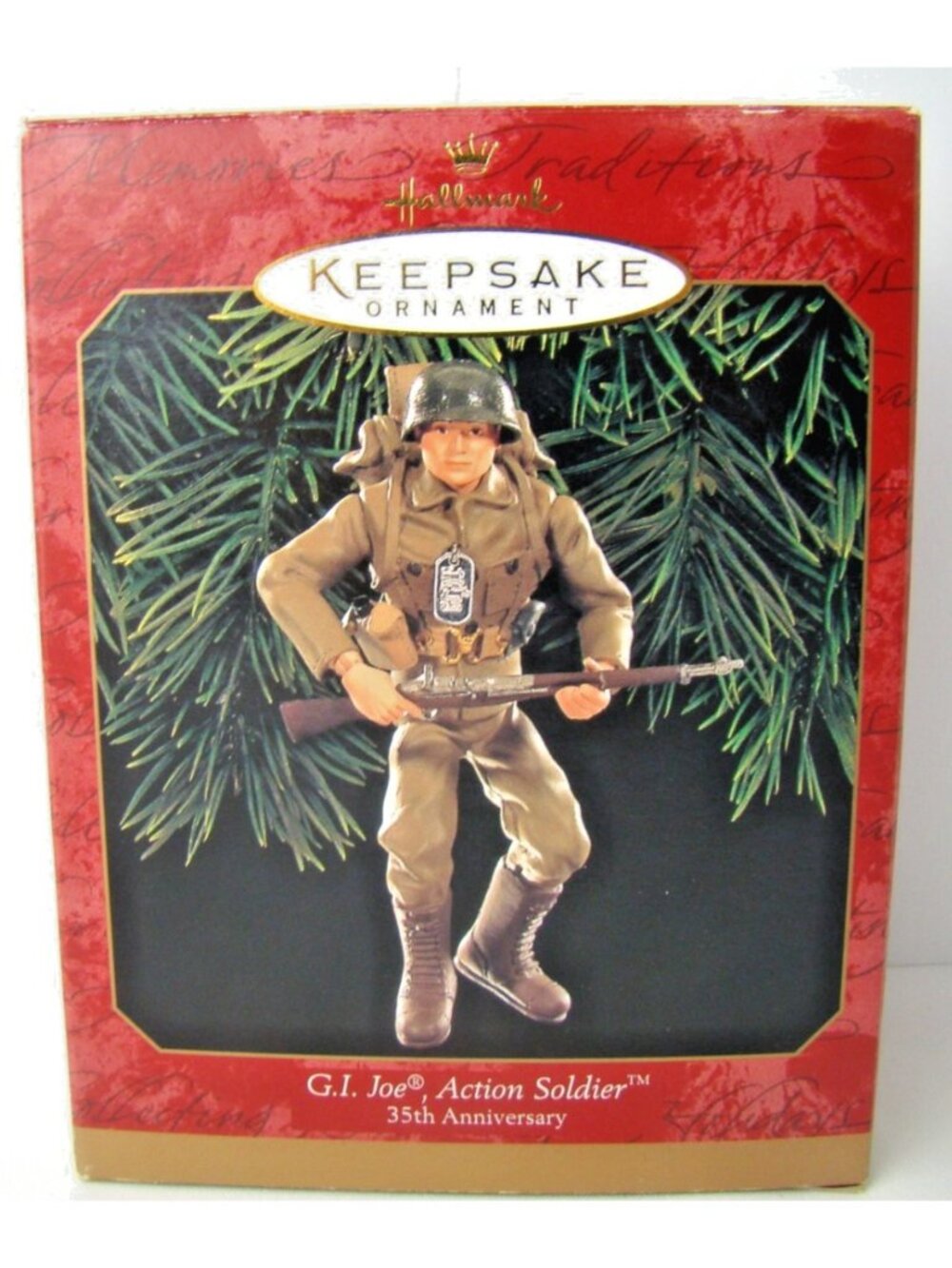 GI Joe Action Soldier Hallmark Christmas Ornament Keepsake 1999 NEW